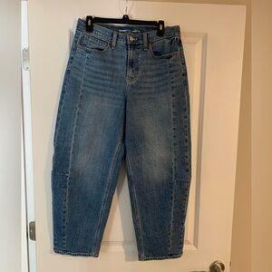 Old Bavy Classic Blue Women's Barrel Jeans